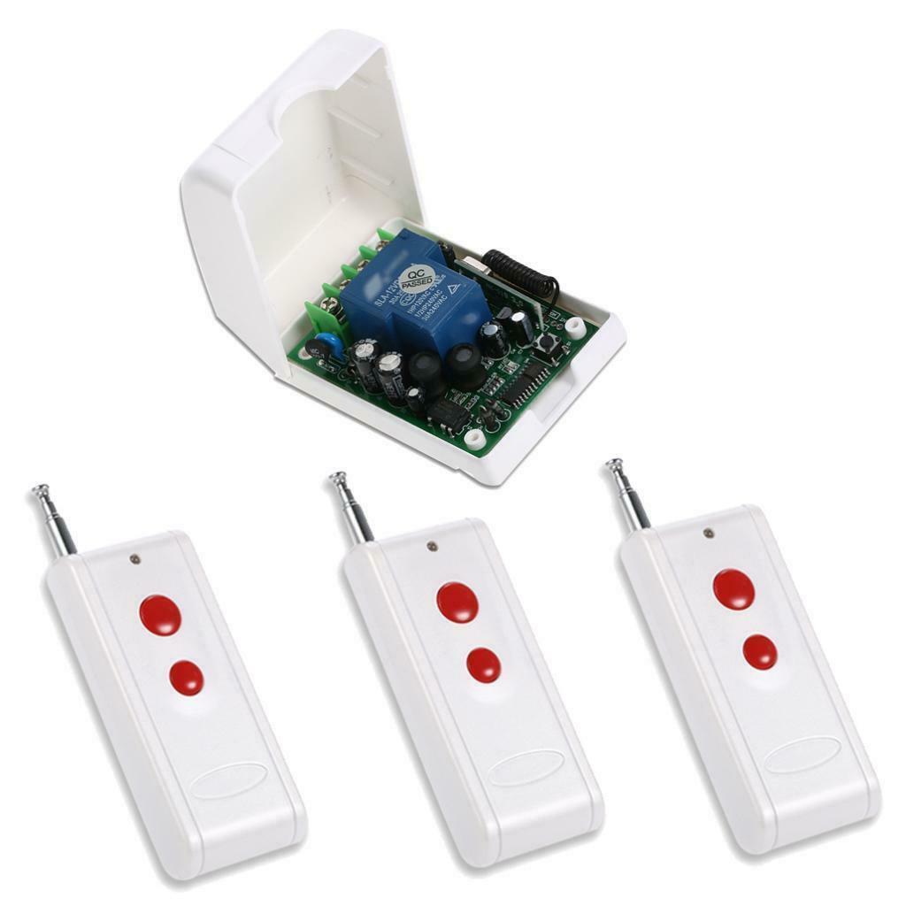 Mini Relay Wireless Switch 433Mhz Remote Control Power LED Lamp Controller Micro