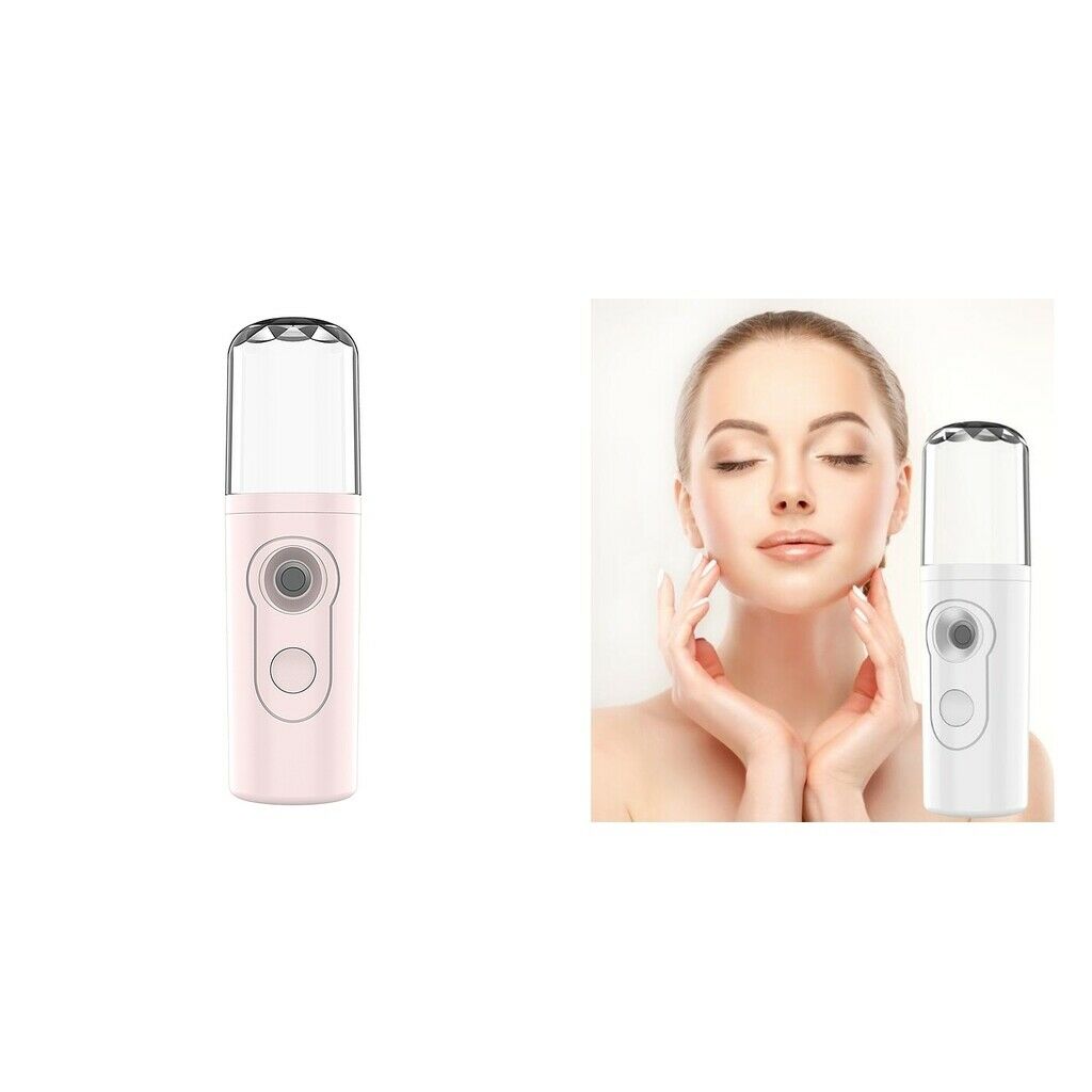 2x Mini Facial Humidifier Spa Mist Face Spray Machine Atomization Salon