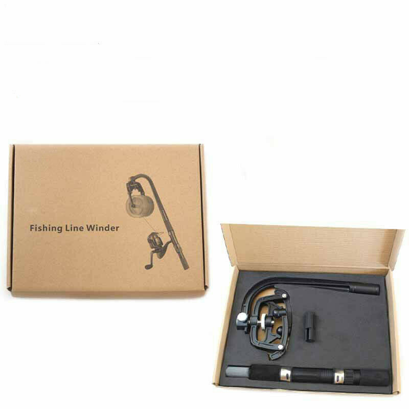 Pro Fishing Line Winder Spooler Machine Spinning Reel Spooling Station System