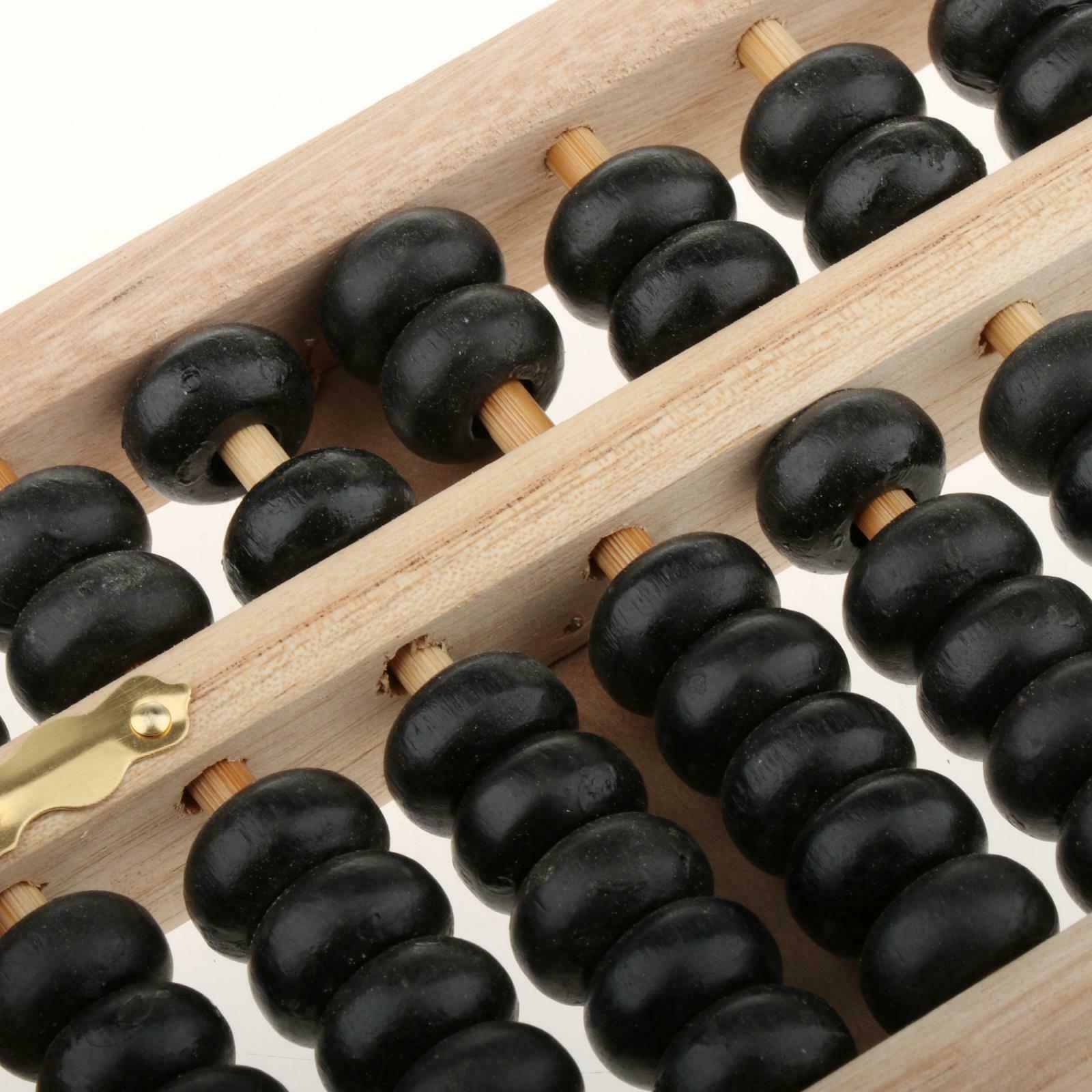 11 Rods Small Abacus Soroban Classic Student Calculator Math Mathematics