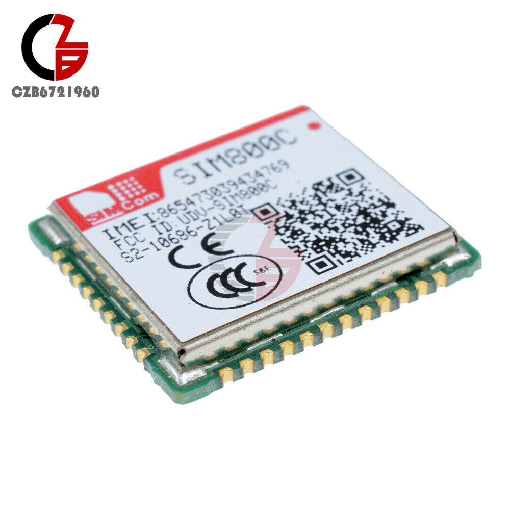 SIM800C SMS DATA Transfer Voice SIM800C GSM Module Quad Band Support TTS 1800MHz