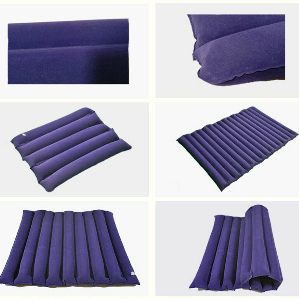 Comfortable PVC Inflatable Bed Cushion Travel Camping Seat Pad For Tailbone,