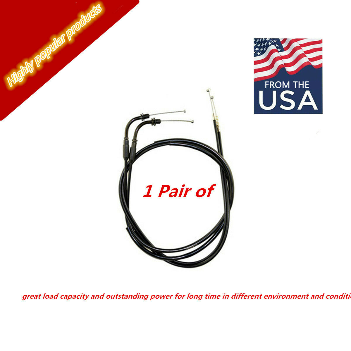 New 90cm Motorcycle Throttle Line Cable Wire For Sportster XL883 XL1200 35.4in