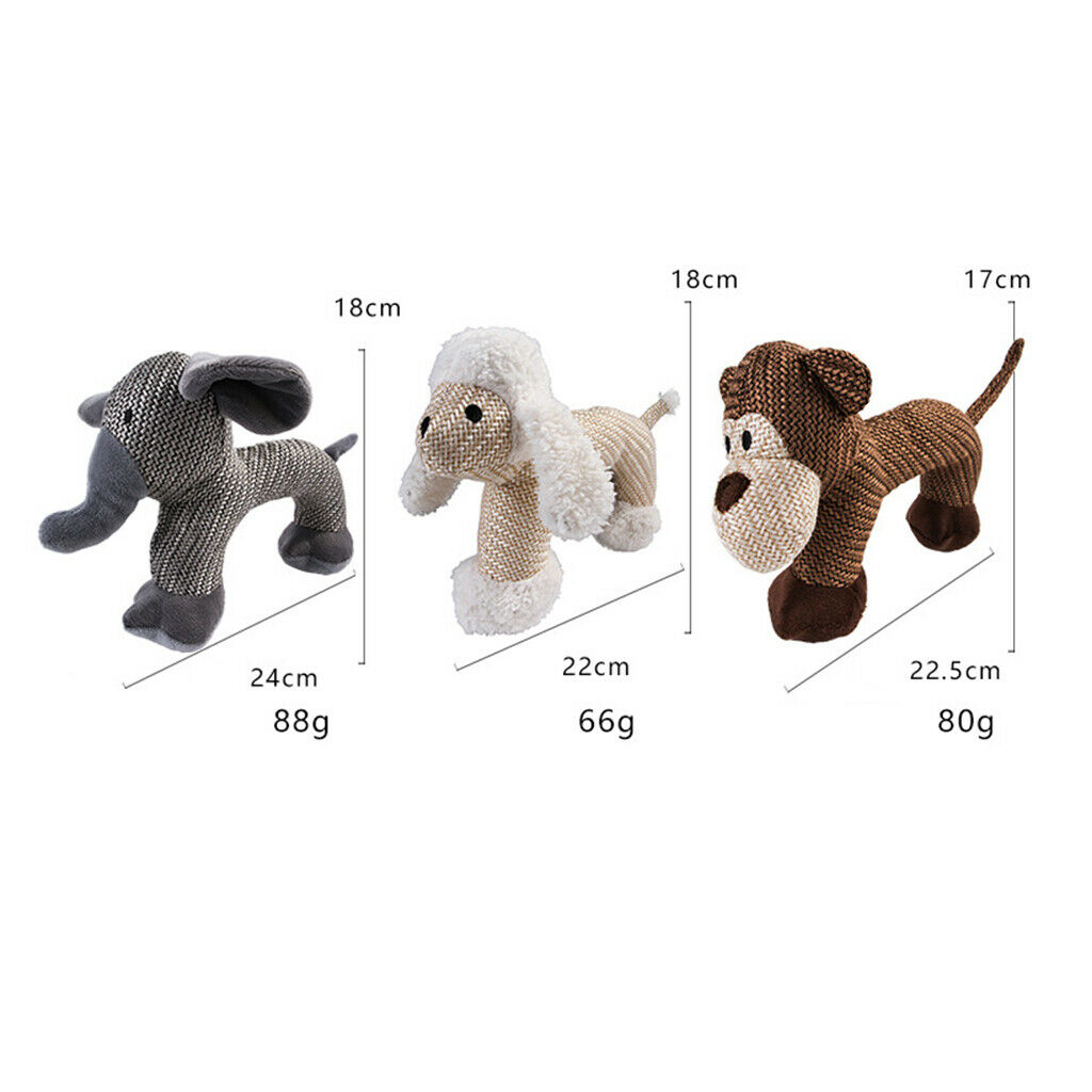 Pet Dog Puppy Squeaky Toys Interative Squeaker Bite-resistant for Aggressive
