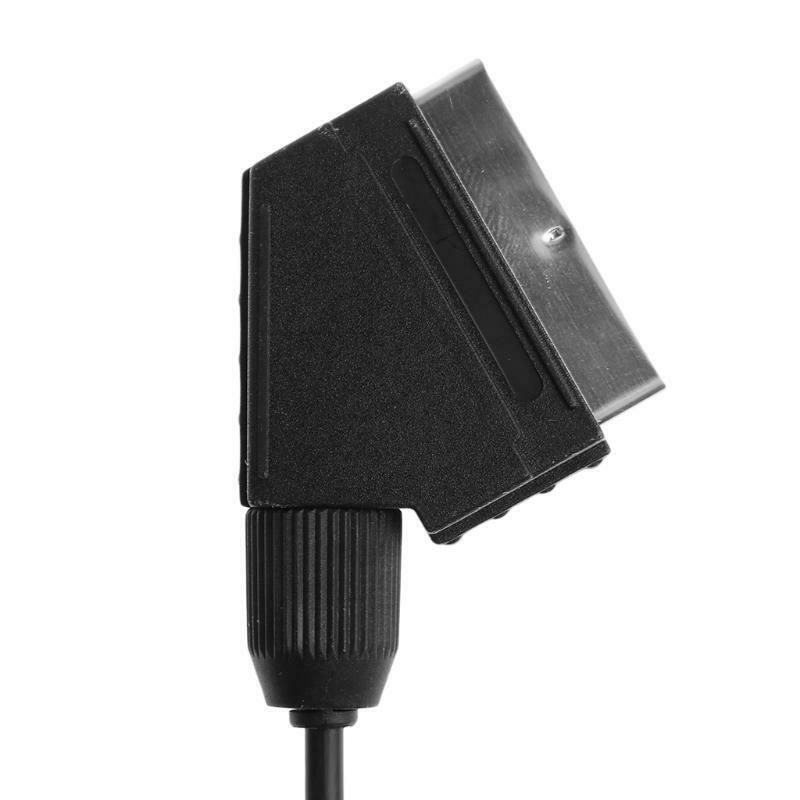 1.8M/6FT Scart Cable AV TV Video For SNES Game cube N64 NGC Console