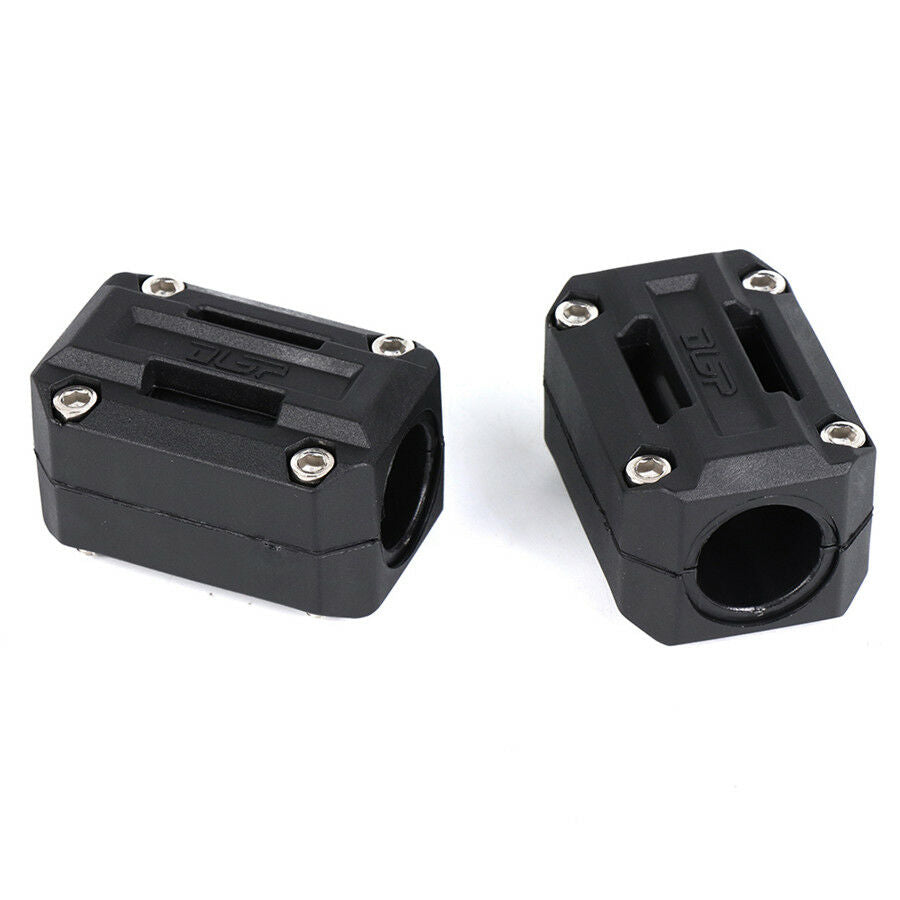 Pair 22/25/28mm Motorcycle Engine Protect Bumper Frame Anti-scratch Guard Block