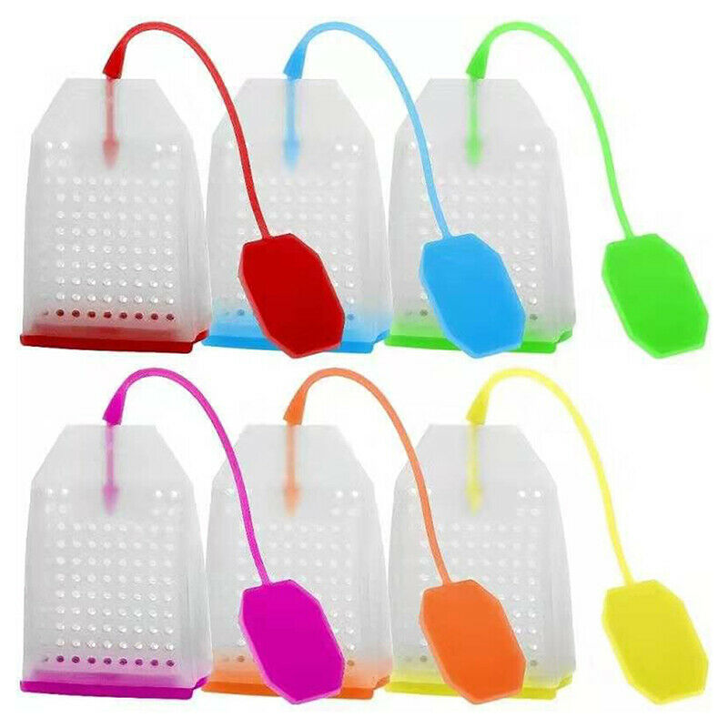 Hot Selling Bag Style Silicone Tea Strainer Herbal Spice Infuser Filter Tea T Kt
