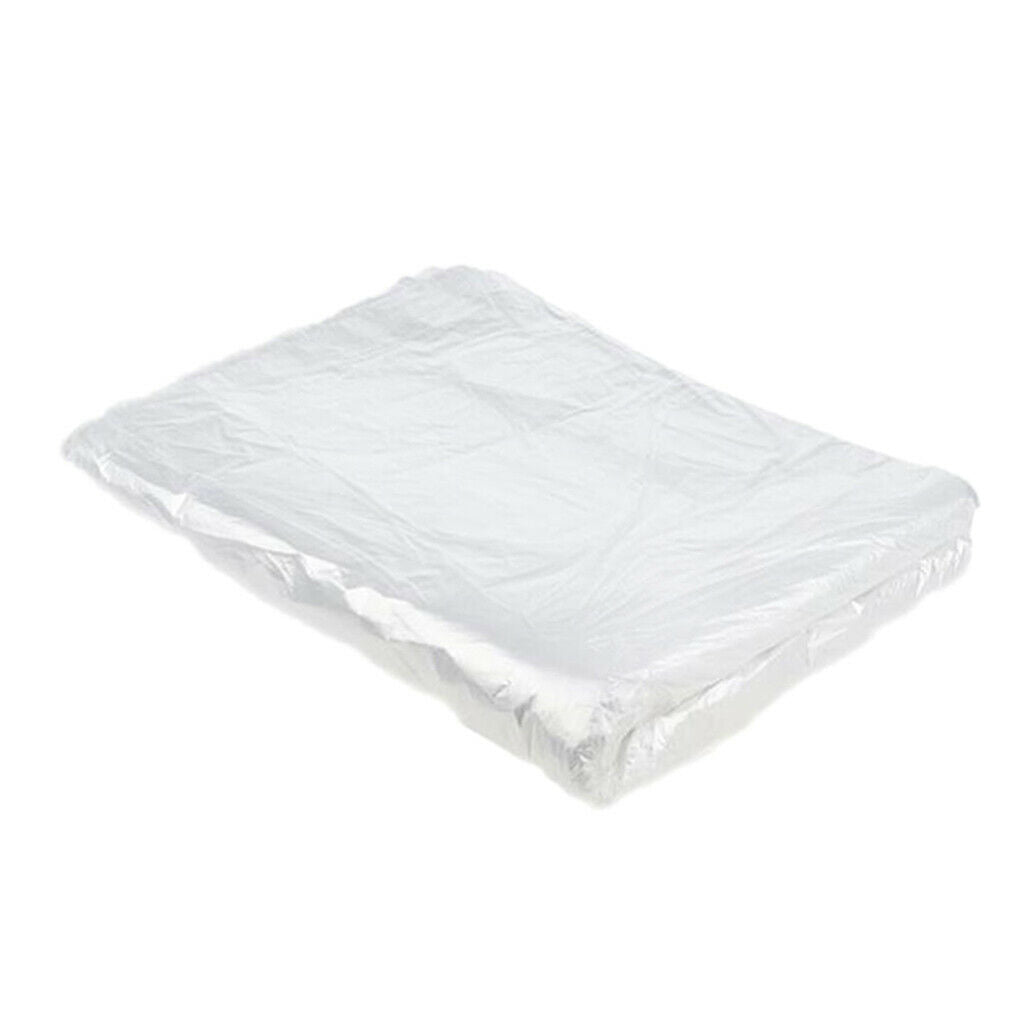 150Pcs Waterproof Disposable Hair Cutting Cape Salon Gown Barber Shop Capes