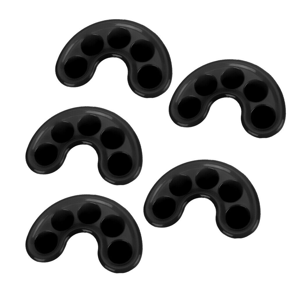 5xNail Art Tips Hand Soak Bowls Tray Treatment Remover Manicure Soaking Tool