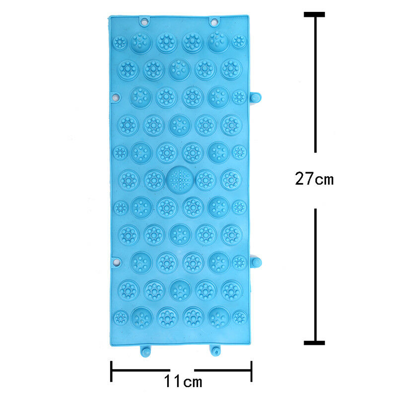 Foot Massage Pad Toe Pressure Plate Mat Blood Circulation Shiatsu Mat 11*.l8