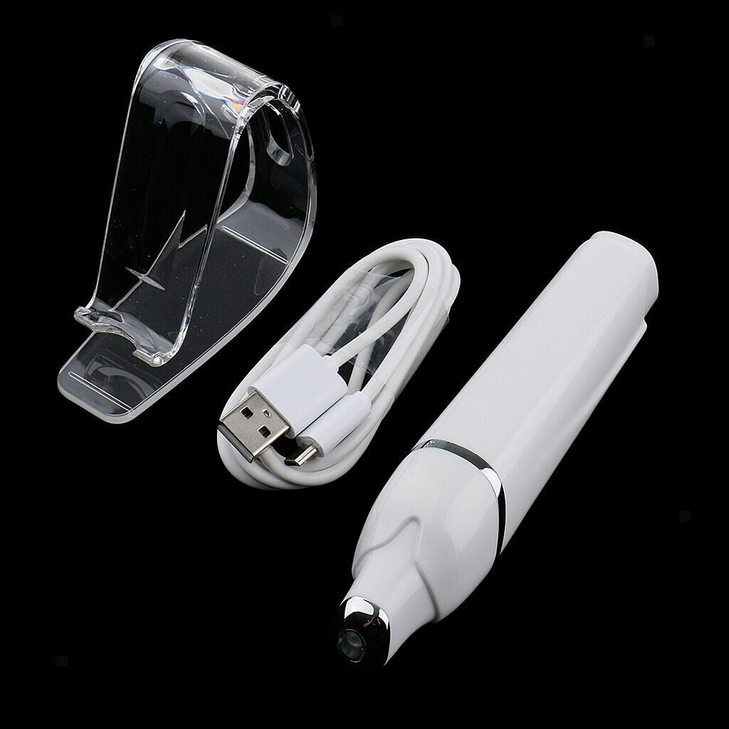 Eye Skin Massager Pen with Heat Treatment Wand for Eyes Fatigue Dark Circle