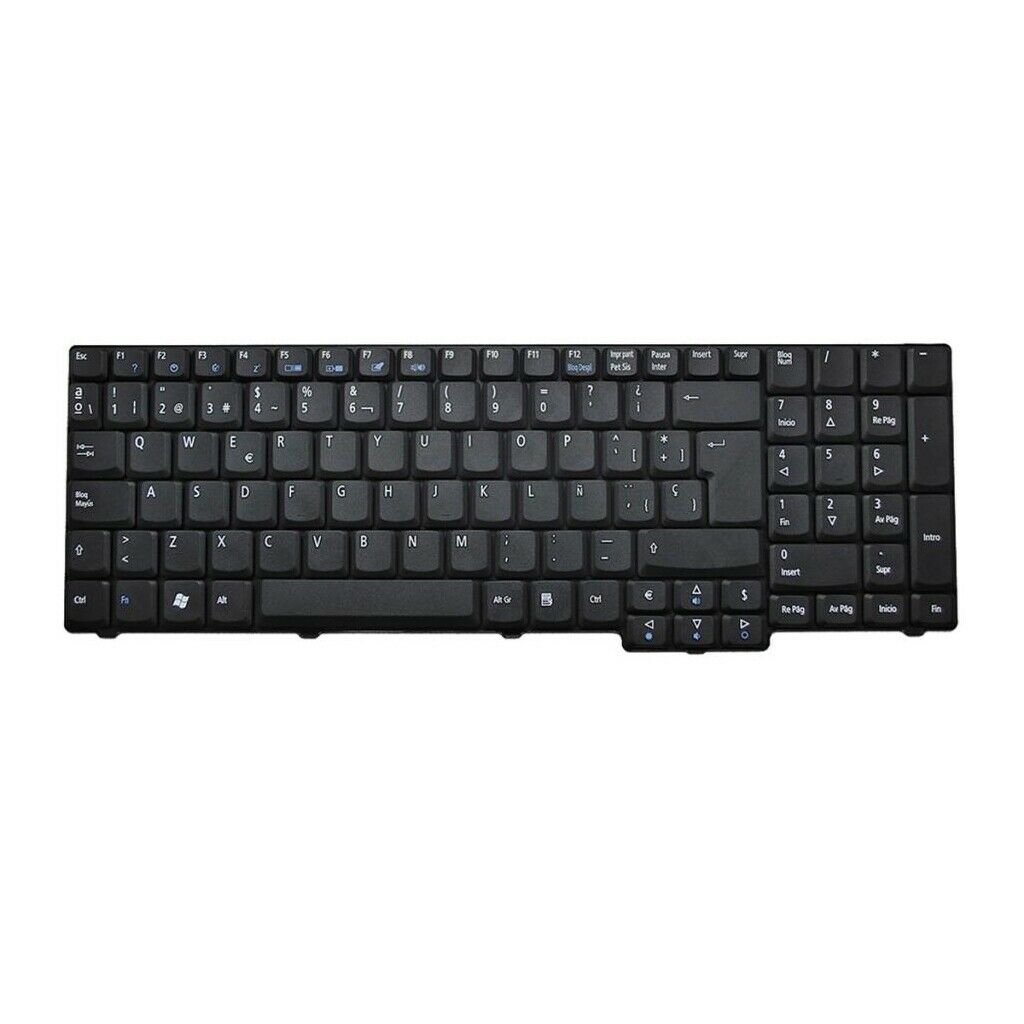Spanish Keyboard for ACER ASPIRE 7000 7100 9400 Laptop Keyboard Black