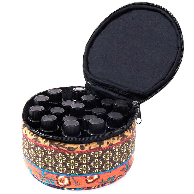9Bottle Essential Oil Case 15ml 10ml 5ml Holder Storage Aromatherapy Hand BaBDA