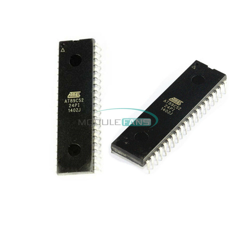 10PCS DIP-40 ATMEL IC AT89C52-24PI AT89C52-24PC