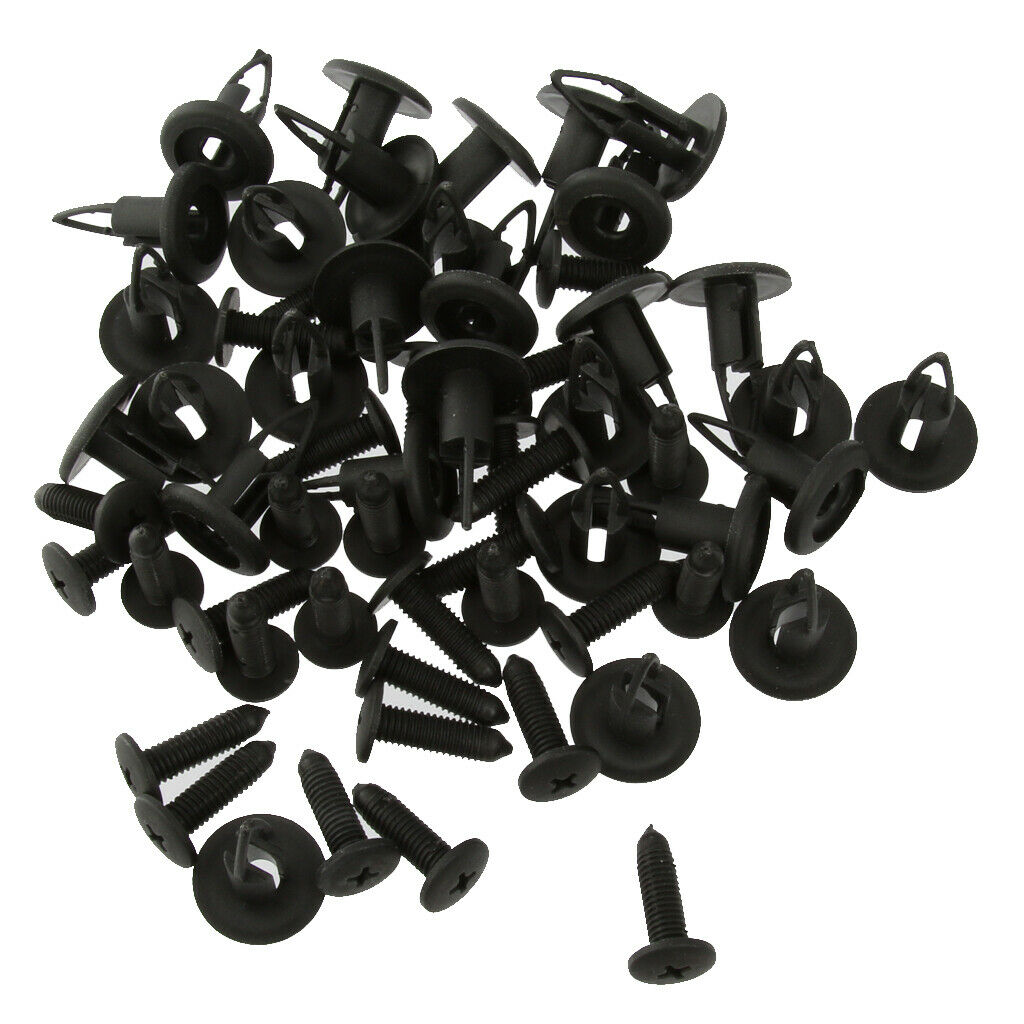 30 Pieces Bumper Fastener Rivet Retainer For   Corolla Camry