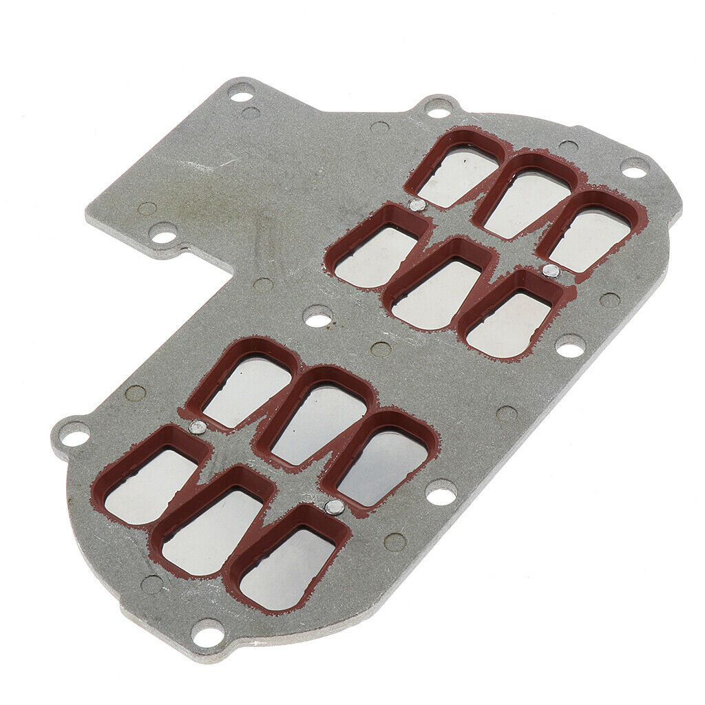 Intake Reed Valve Cage Block Reed Assembly for Yamaha 2-stroke 20/25HP/30