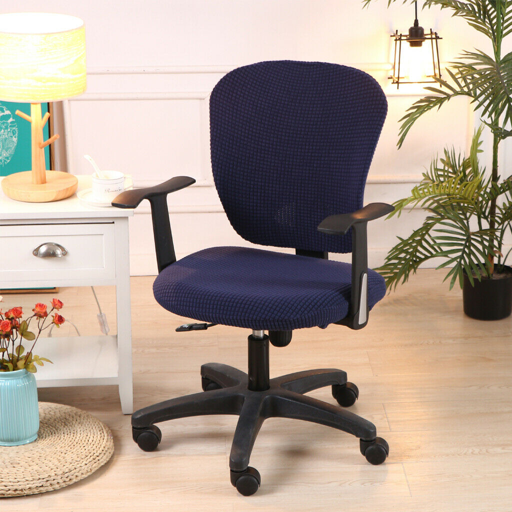 Stretch Spandex Dining Chair Seat Cover Protectors Bar Stool Seat Slipcovers