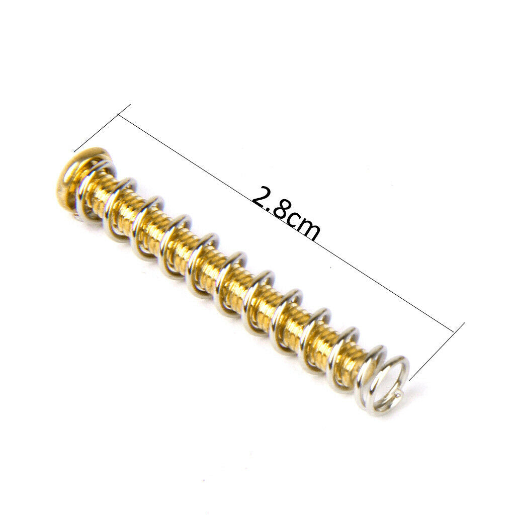 4 Humbucker Pickup Mounting Screws Springs 3mm For  SG ES Guitar