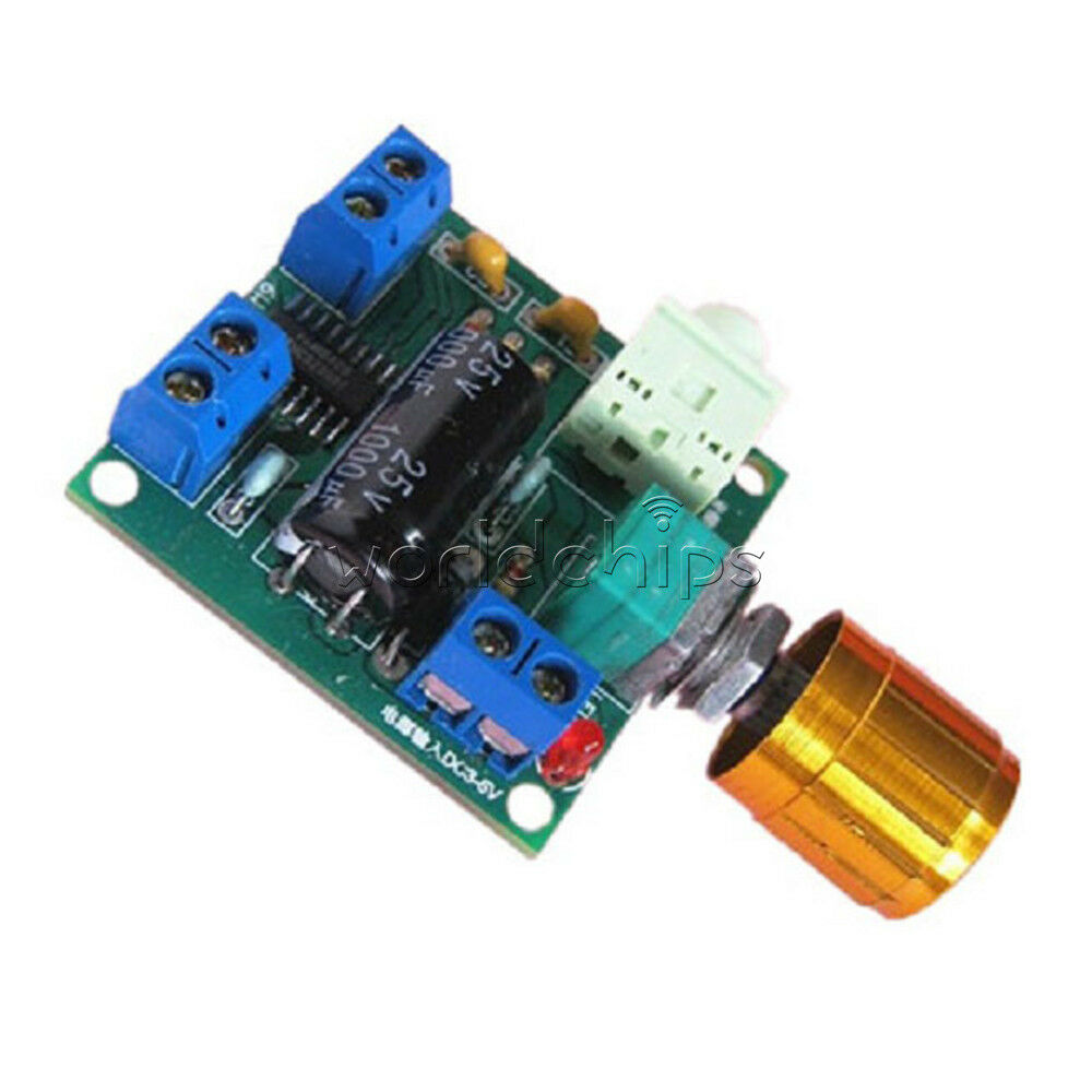 6W+6W PAM8406 2 Channel Digital Class D Stereo Audio Amplifier Board AMP 3V-5.5V