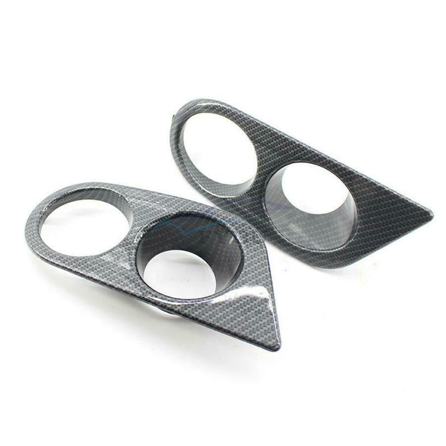 2 Pieces Car Front Left Right Fog Light Covers For BMW E46 M3 2-Door 2001-2006