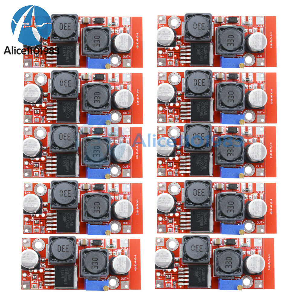 10PCS Adjustable DC-DC Boost Buck Step Up Down Converter XL6009 Module Solar