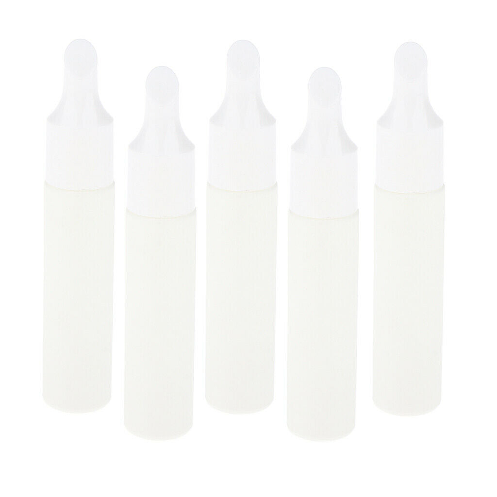 10 Pieces Soft Material Cosmetic Tattoo Color Ink Squeeze Sample Bottle 15ml