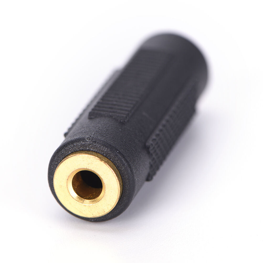 mini 3.5mm female to female F/F jack stereo audio adapter converter connector Qx