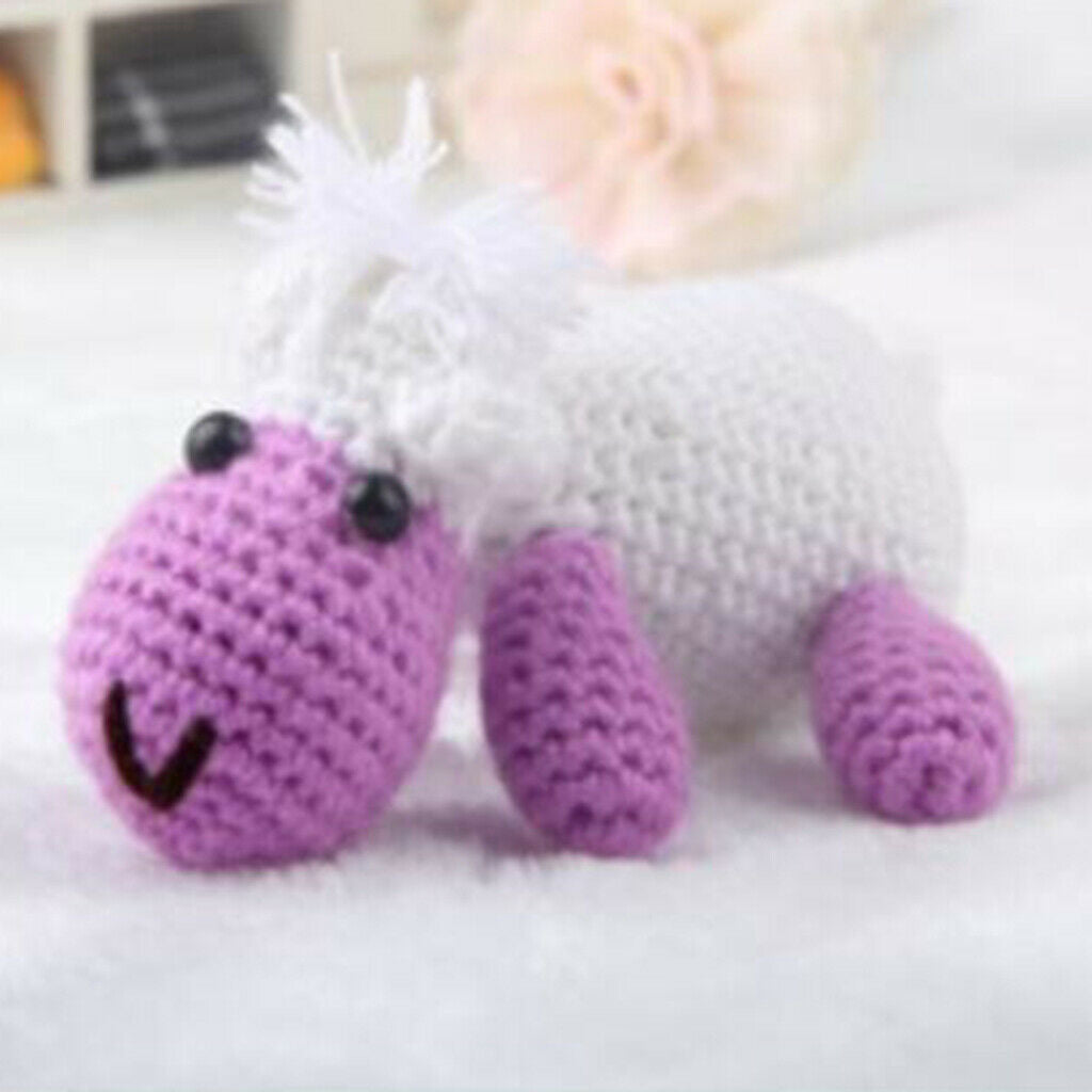 Amigurumi Crochet Kits Rabbit Sheep DIY Animal Material Package for Children