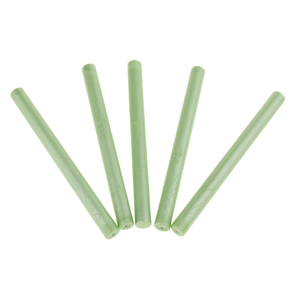 15Pcs Light Green Sealing Wax Sticks for Wax Seal Stamp, Great for Cards