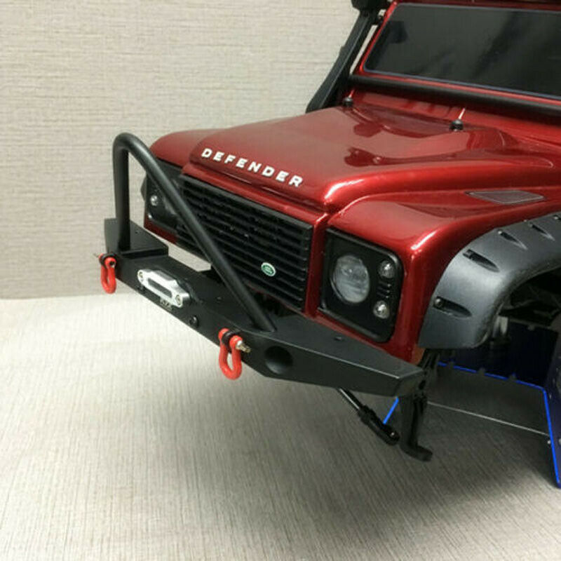 1/10 Scale Alloy Stinger Front Bumper Black for TRX-4 Axial SCX10 II AX90046