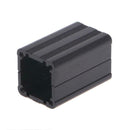 New DIY Extruded Electronic Project Aluminum Enclosure Case Black 40x25x25mm
