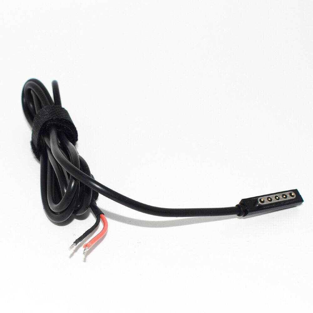 10pcs 1.2M/4FT Microsoft Surface RT Pro 2 Tablet Pigtail DIY Cord Cable Black