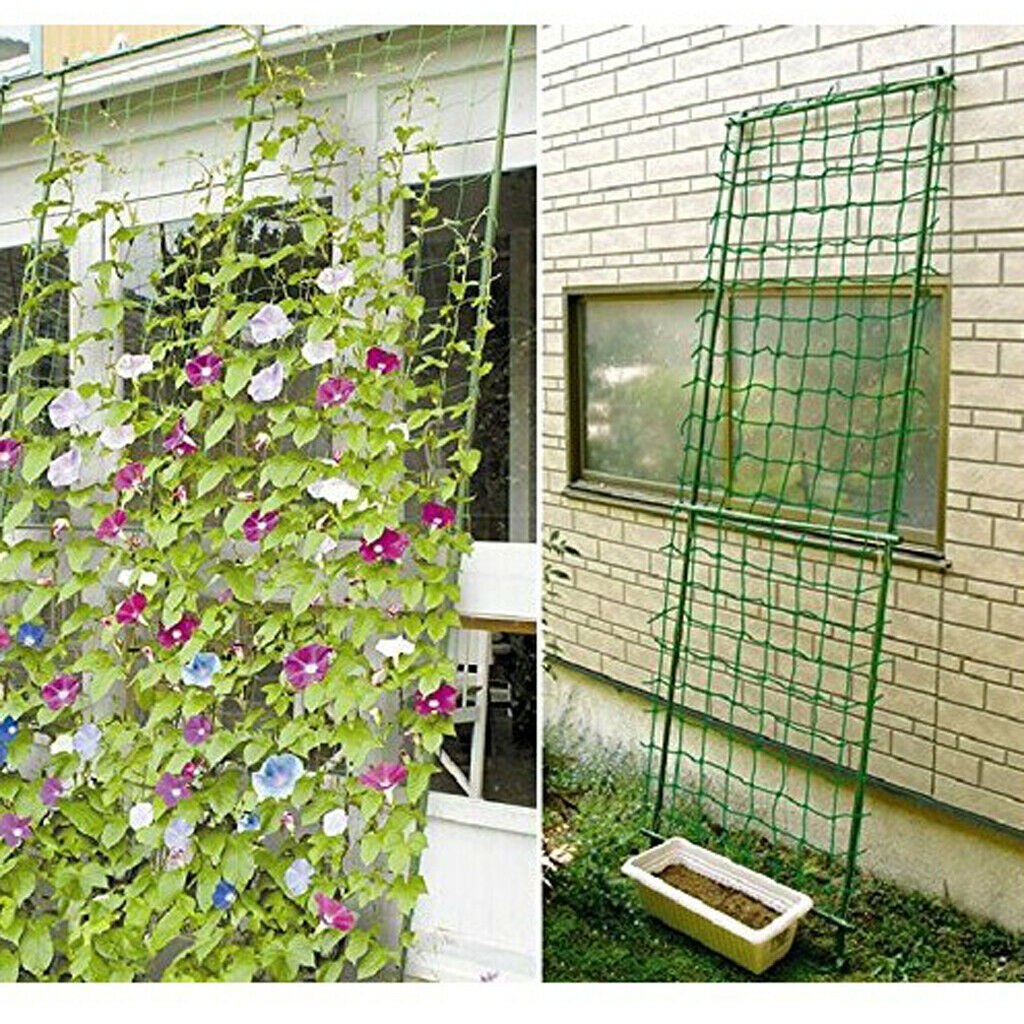 Set of 3 Nylon Resuable Plant Trellis Netting Support Vegetables &Fruits