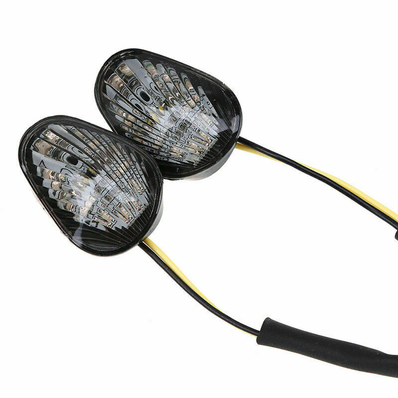 Plastic LED Turn Signal Lights Indicator Lamp For Yamaha YZF R1 YZFR6 YZF-R6S
