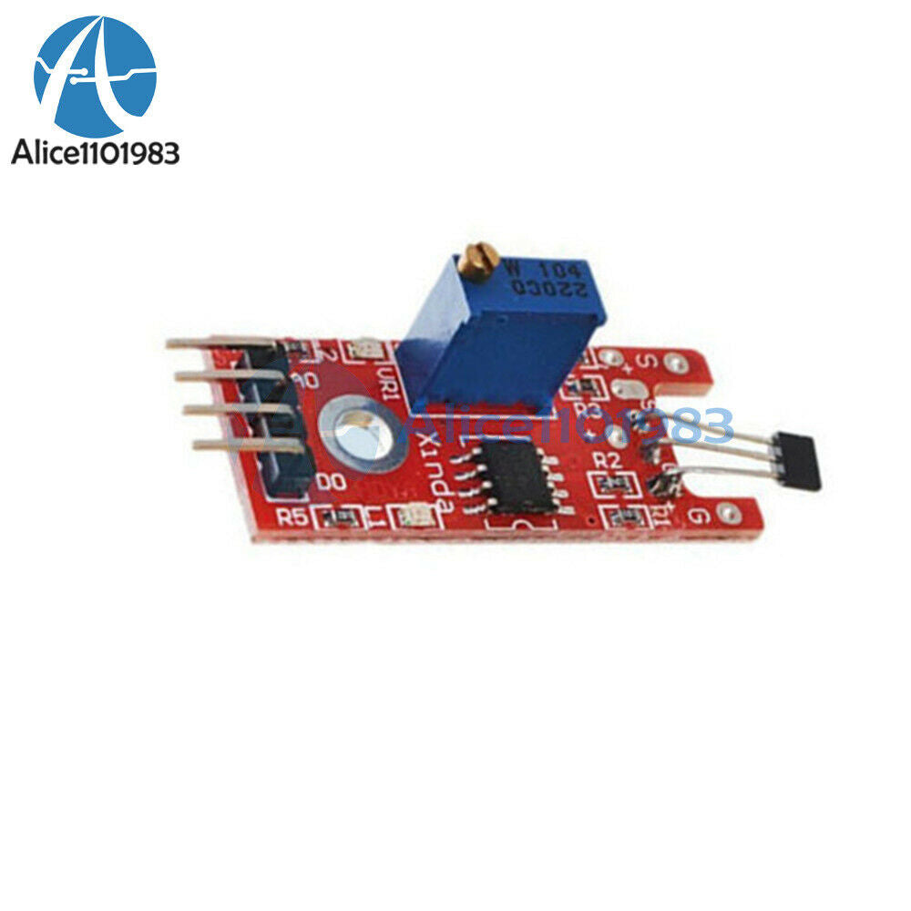 2PCS Hall Magnetic Standard Linear Module For Arduino AVR PIC Module