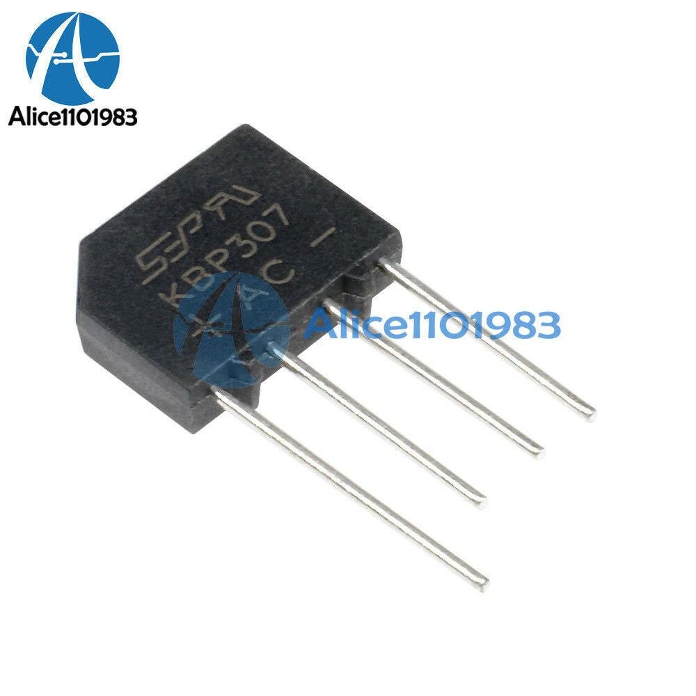 5PCS KBP307 Rectifier Flat bridge Bridge Rectifier 3A/700V IC