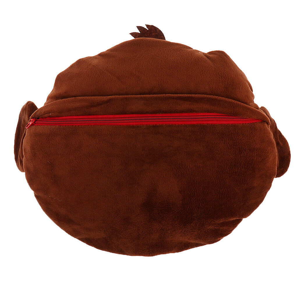 Hand Bag Cartoon Plush Toys Creative Visual Warm Can Play Mobile Style 4
