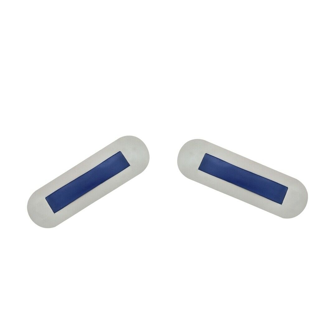 2 pieces inflatable boat made of PVC inflatable boat / patches light gray blue