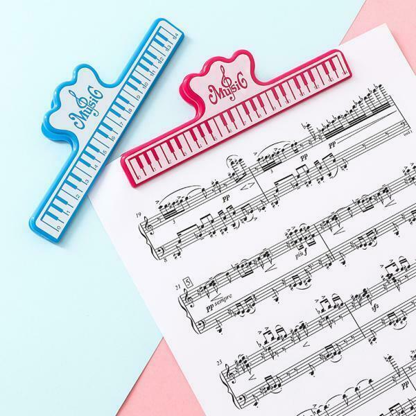 5pcs Music Note Holder Page Clip for Music Sheet Book Instrument Parts Piano