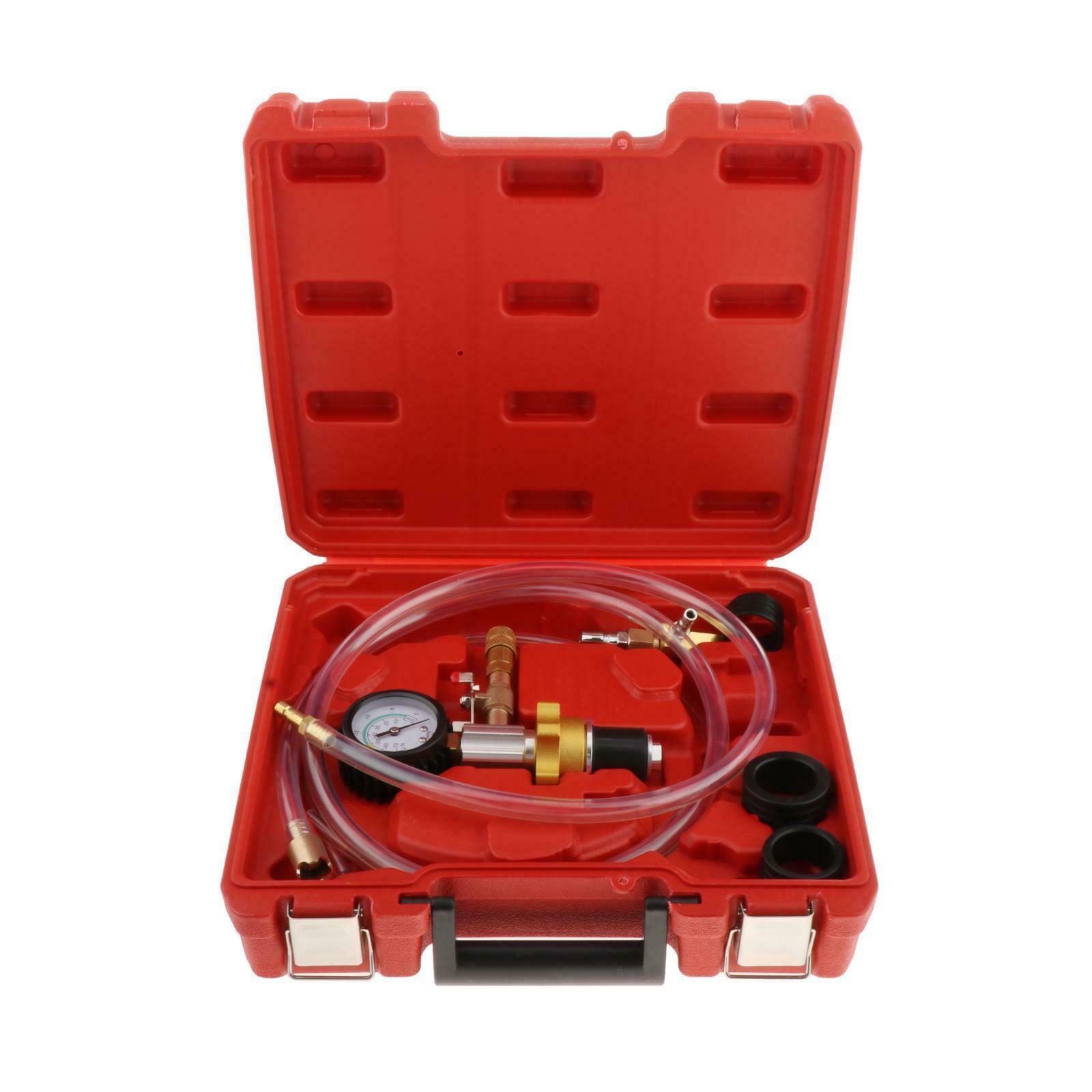 Professional Vacuum Cooling System Radiator Coolant Refill Purging Tool Kit