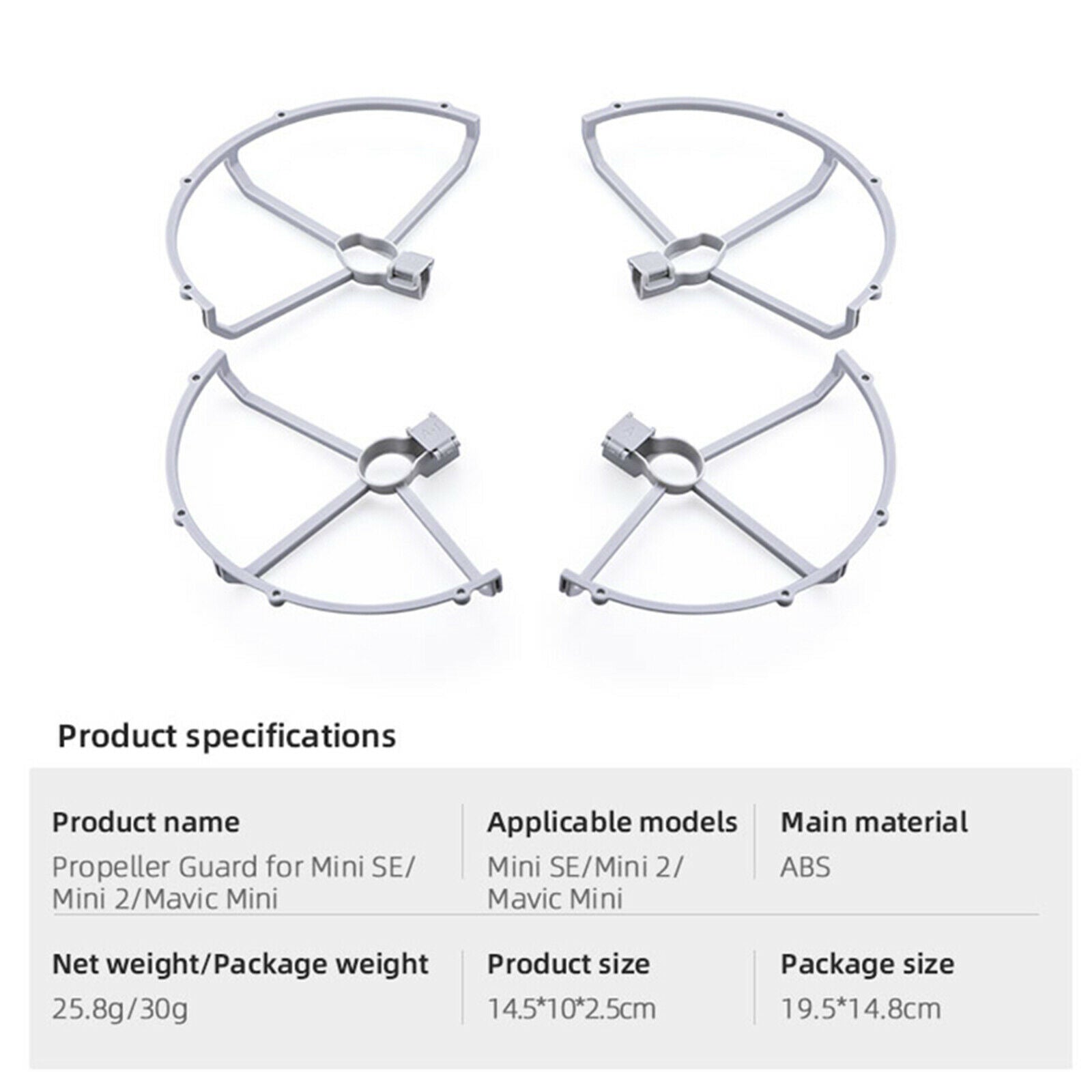 RC Propellers Guard Set for DJI Mavic Mini Mini SE Mini 2 Drone Accessories