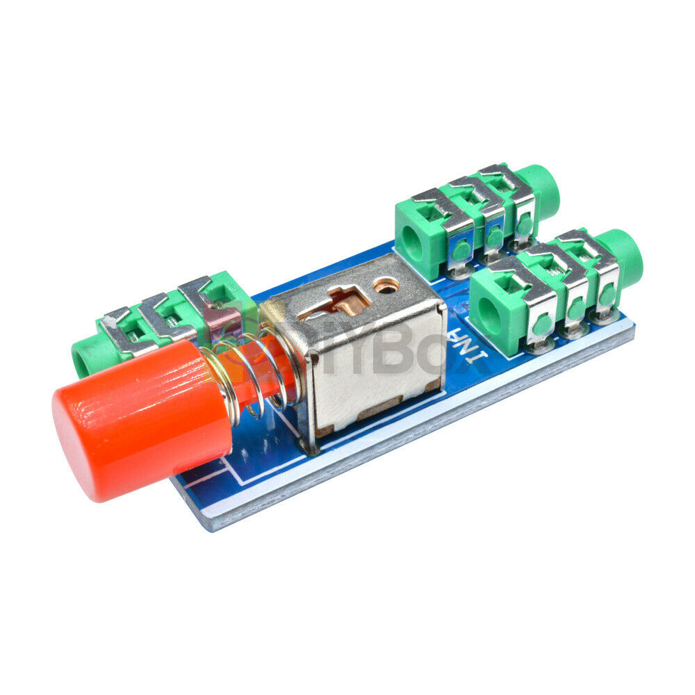 Audio Switching Board Precise 3.5mm Audio Input Block 1-to-2 or 2-to-1 D