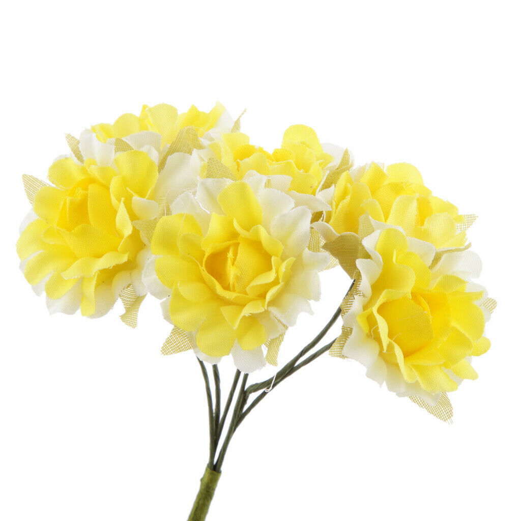 2x 60x Artificial Daisy Flower Head Silk Plant DIY Floral BanquetDIY Venue Decor