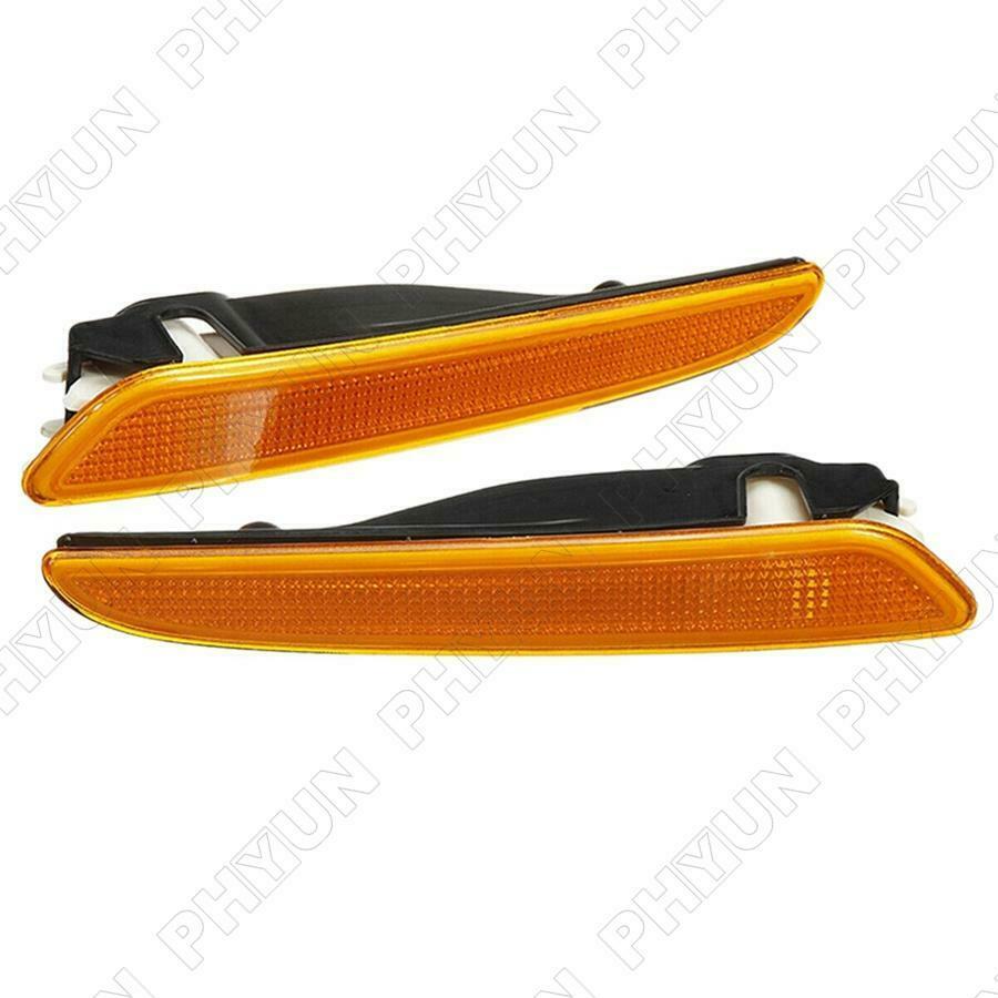 2x Car Front Bumper Side Marker Lights For Mercedes Benz W211 E-Class E320 07-09