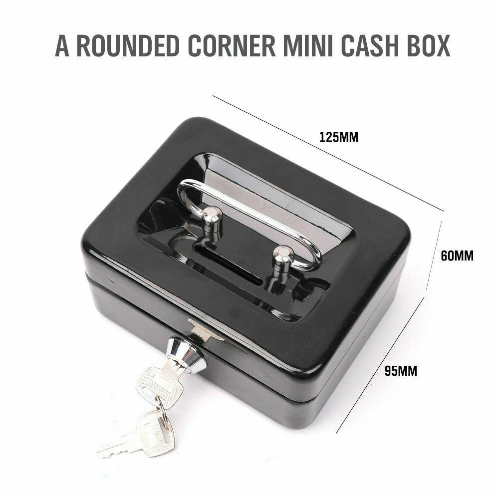 Stainless Steel Petty Cash Box Security Lock Can Lock High Quality Metal Safe