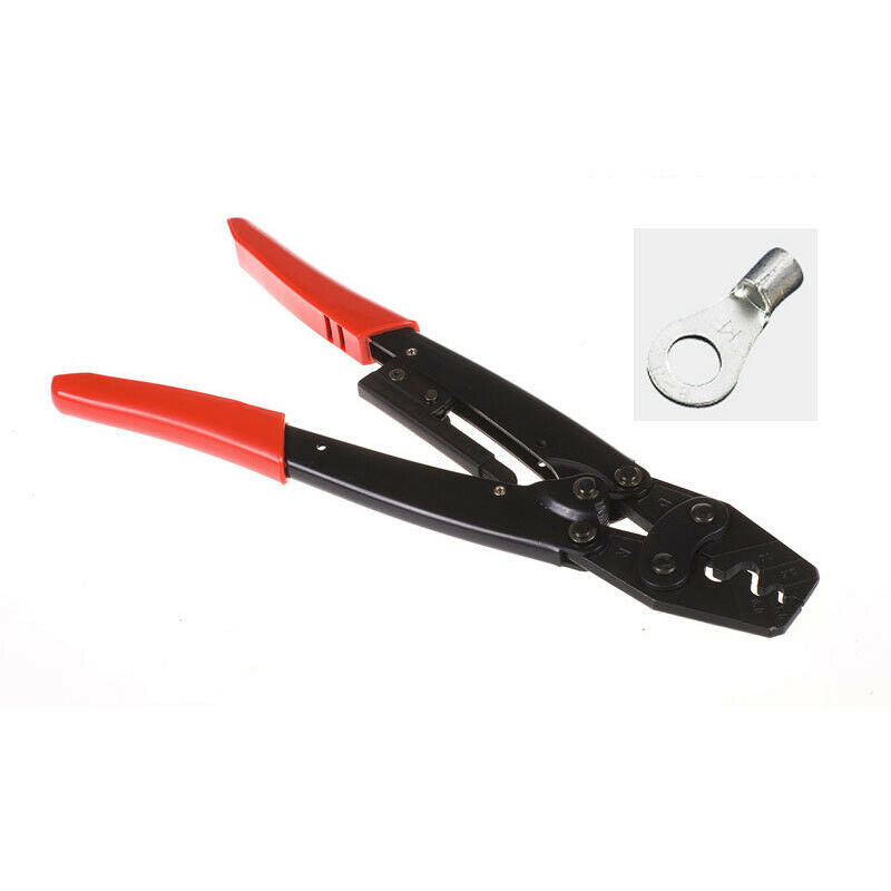 Hs-16 Bare Terminal Ratchet Crimping Pliers Multifunctional Manual Crimping Tool