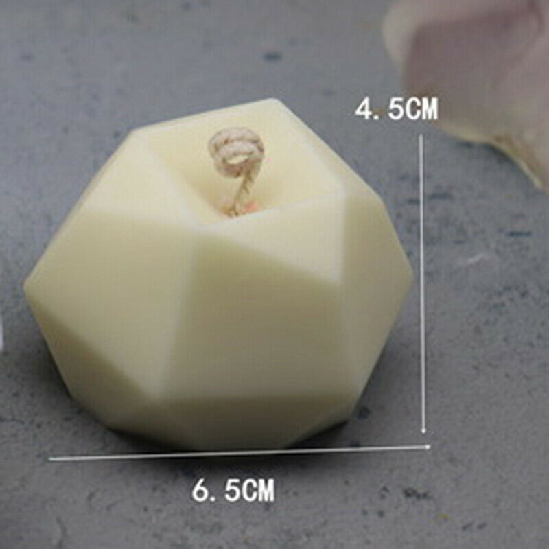 Multilateral Diamond Cube Candle DIY Silicone Mold Handmade Aromatherapy .l8