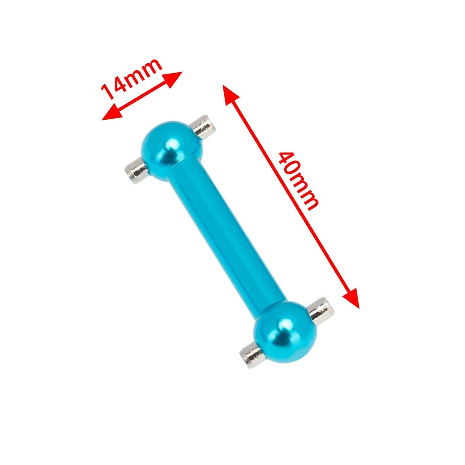 RC Car Upgrade Wheel Axle for Tamiya TT01 1/10 Sports Car DIY Spare Parts