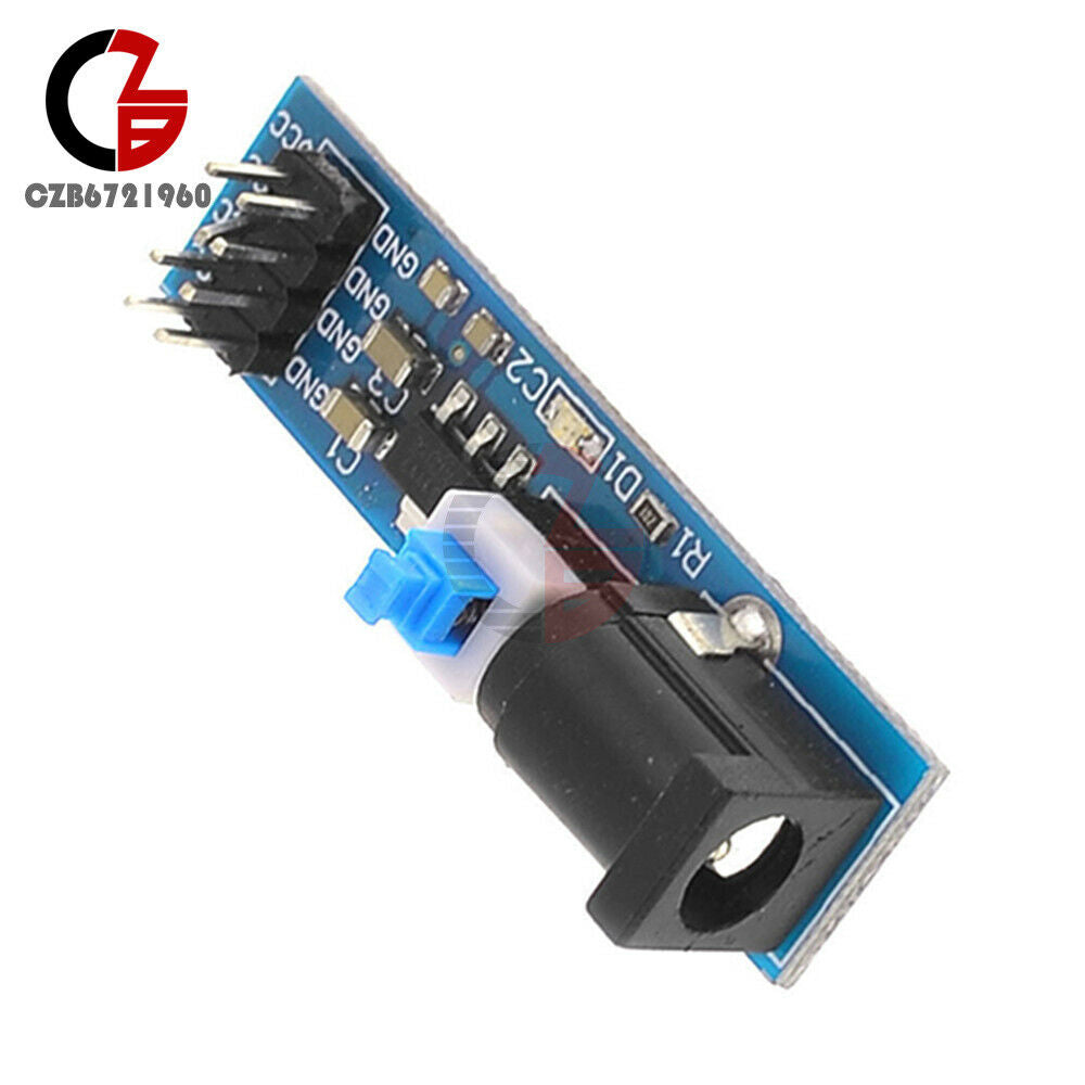 2PCS AMS1117-5.0V Power Supply Module Voltage Regulator 6.5-12V to 5V