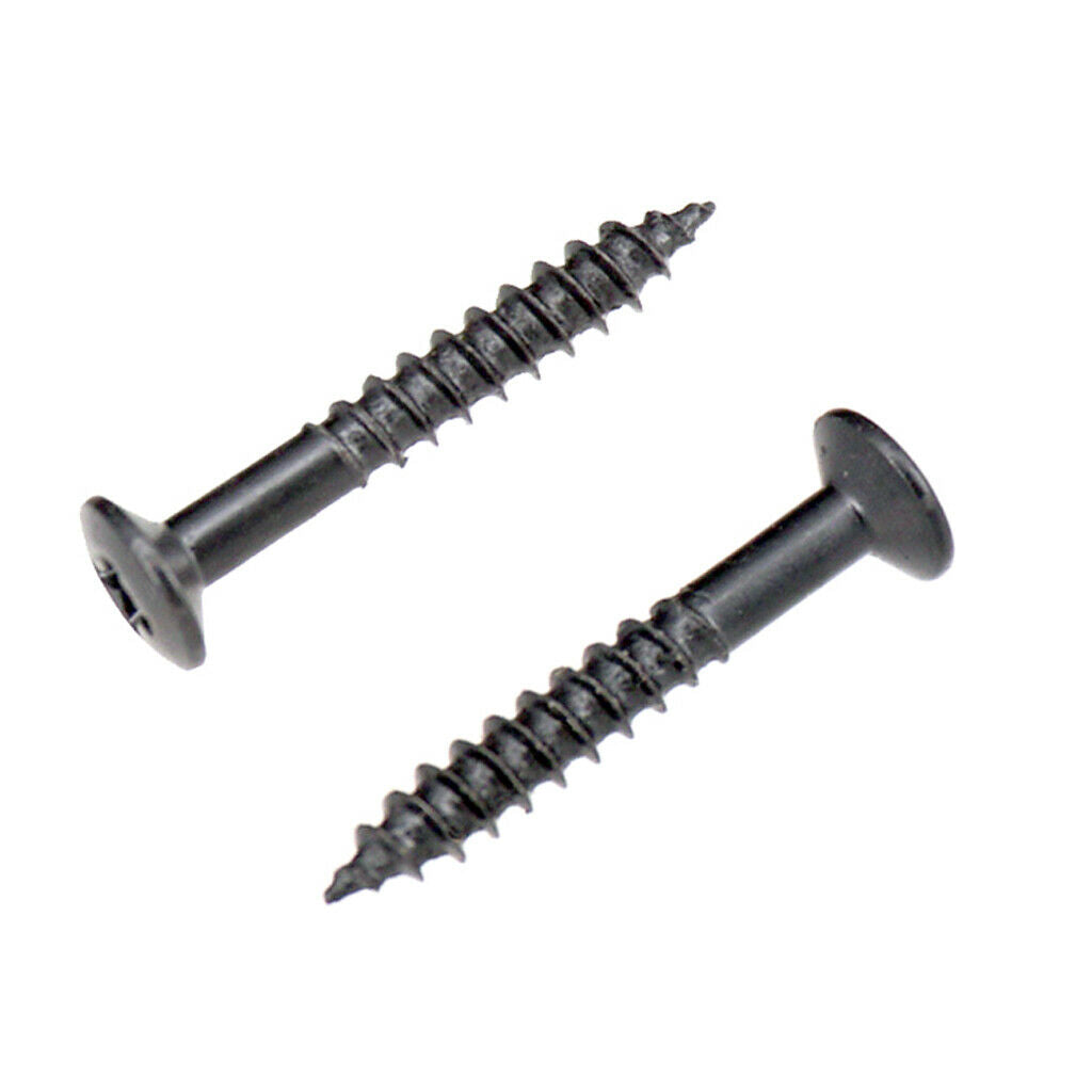 Pack of 80 Metal Electric Guitars Pickup Frame Ring Screws Musical Instrument